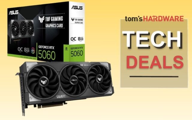 Amazon Offers $324 Nvidia RTX 5060 GPU in Limited-Time Sale