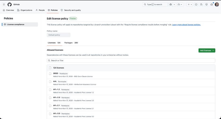 How GitHub maintains compliance for open source dependencies