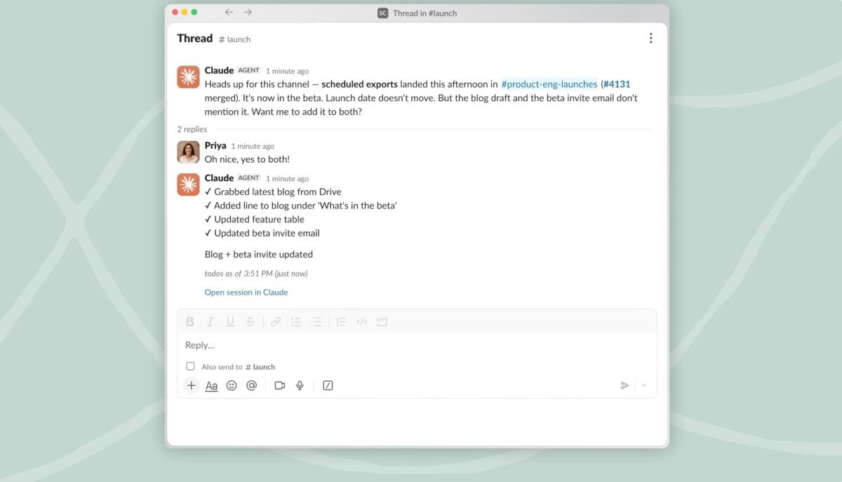 Anthropic’s Claude Tag is learning your company, one Slack message at a…