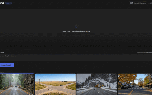 Decart’s new world model can simulate hours of photorealistic driving — with…