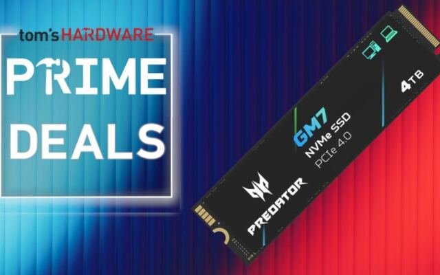 Acer’s 4TB GM7 PCIe 4.0 SSD drops to $470 for Prime Day…