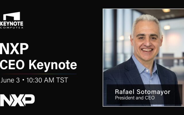 NXP CEO Rafael Sotomayor Highlights AI for Edge Devices at Computex 2026