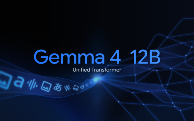 Introducing Gemma 4 12B: a unified, encoder-free multimodal model