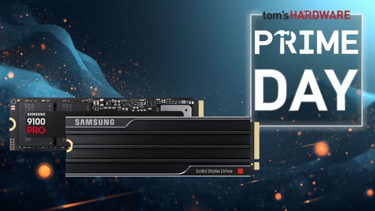 Samsung 9100 Pro SSD falls to its lowest price since February for…