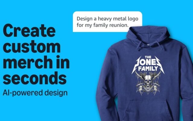 Amazon Introduces AI-Driven Custom Merchandise Design Feature in Shopping App