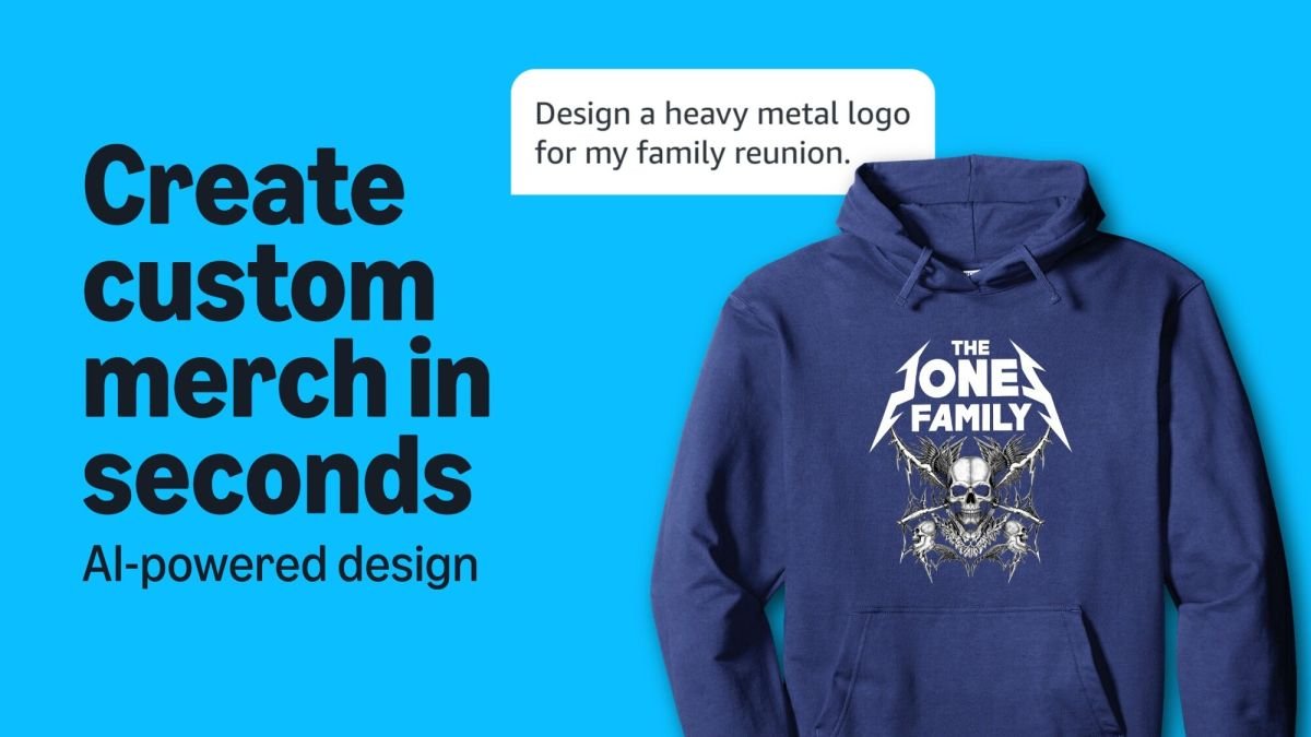 Amazon Introduces AI-Driven Custom Merchandise Design Feature in Shopping App