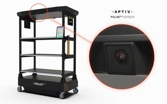 Robust.AI chooses Aptiv PULSE sensor for Gen 3 Carter mobile robot