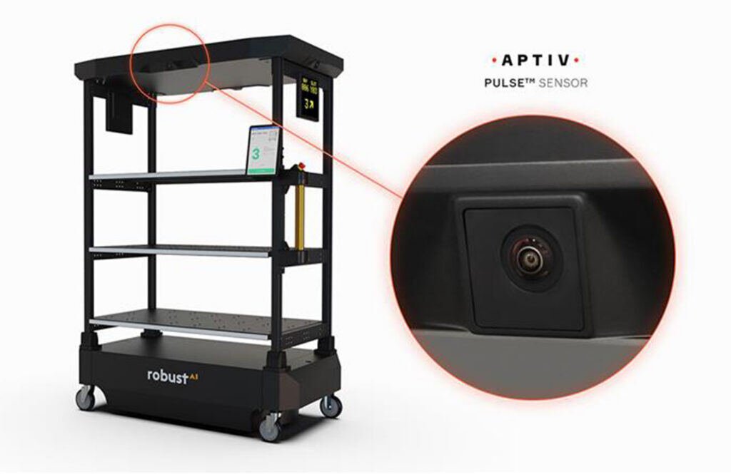 Robust.AI chooses Aptiv PULSE sensor for Gen 3 Carter mobile robot