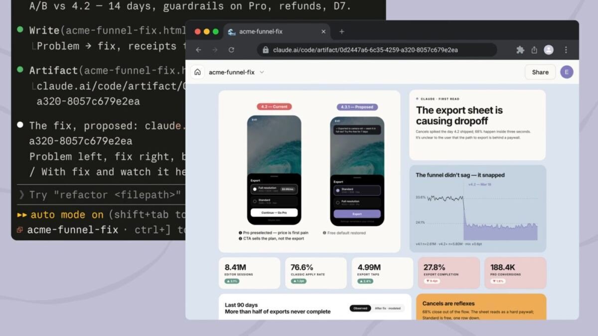 Anthropic brings Artifacts to Claude Code, letting teams share live pages from…