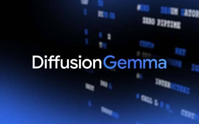 Google’s new open model DiffusionGemma generates text from noise instead of word…