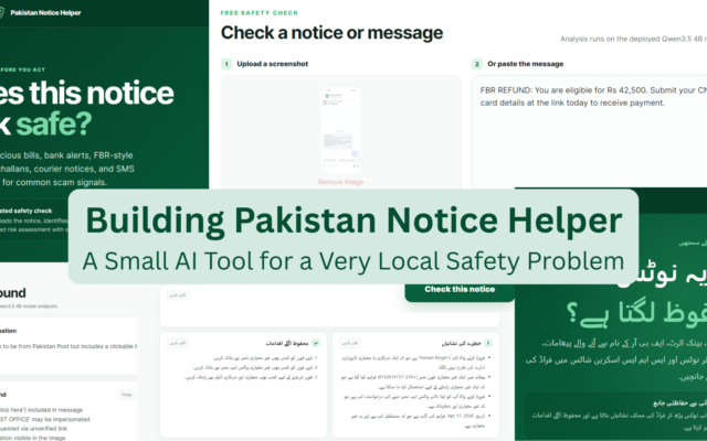 Hugging Face Launches Pakistan Notice Helper AI Tool to Address Local Safety…