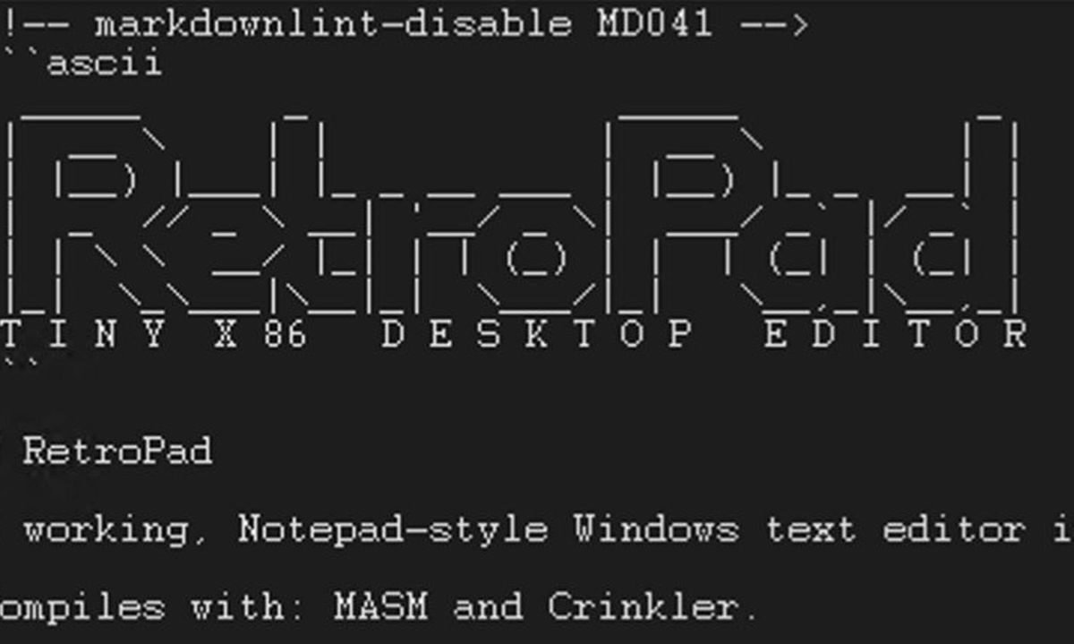 Windows Legend Dave W. Plummer Launches RetroPad, Notepad Clone in 2,749 Bytes