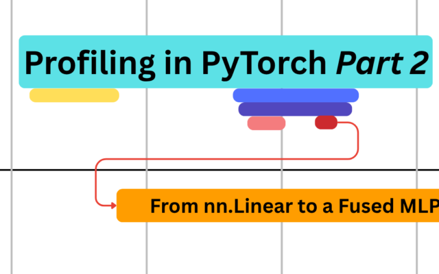 Profiling in PyTorch (Part 2): From nn.Linear to a Fused MLP
