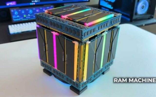 ‘RAM Machine’ case probably costs more than the entire build — Nvidia…