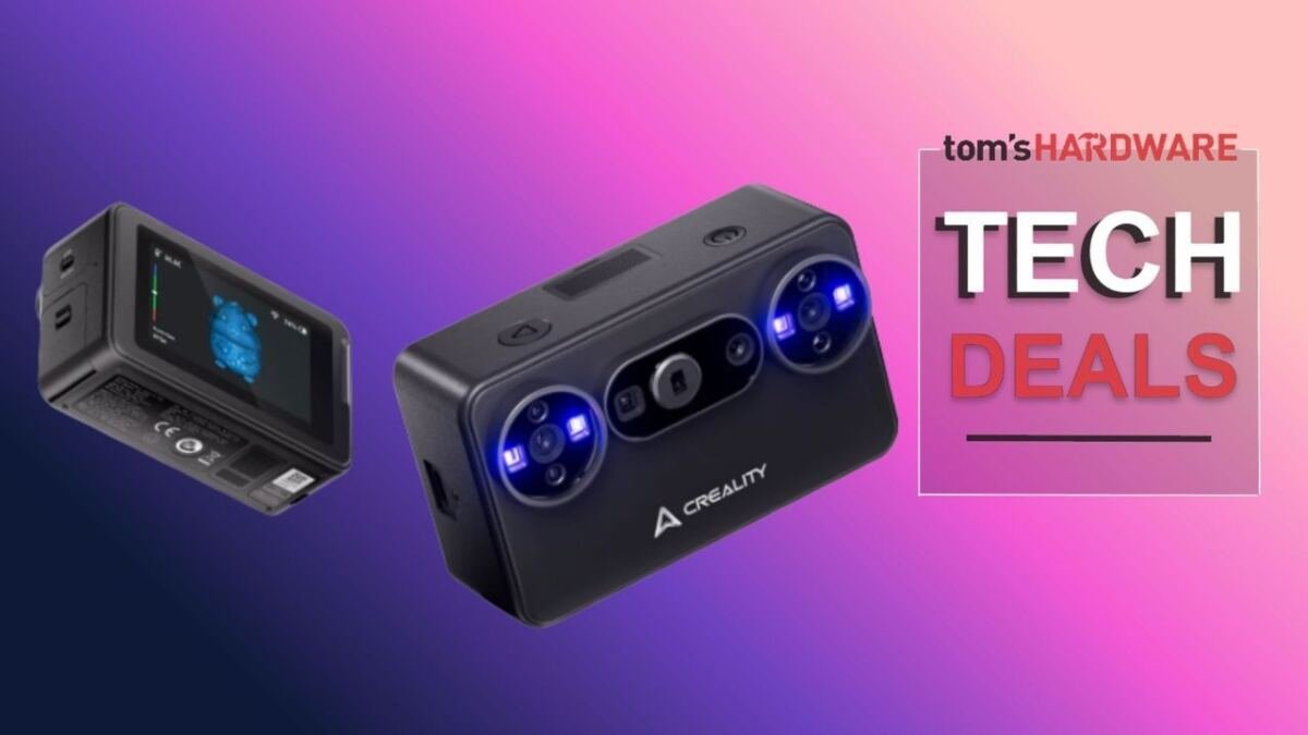 Save 10% on the brand-new Creality Pika 3D scanner — easily scan…