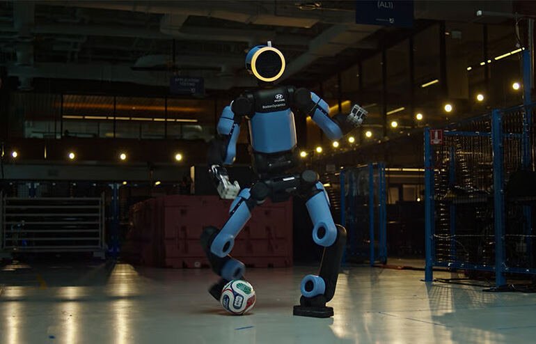 Boston Dynamics brings its legged robots to the FIFA World Cup