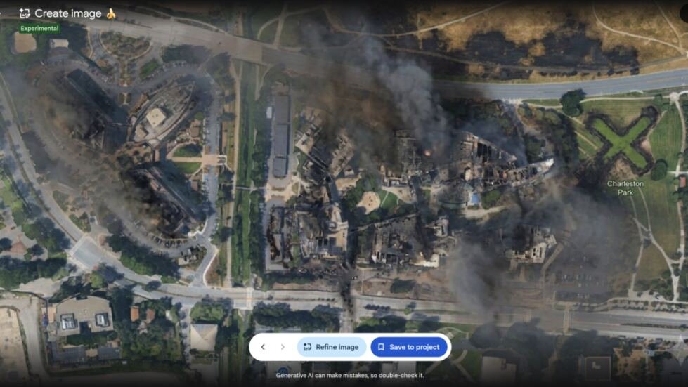 Google Earth releases, swiftly retracts AI feature to make fake satellite images