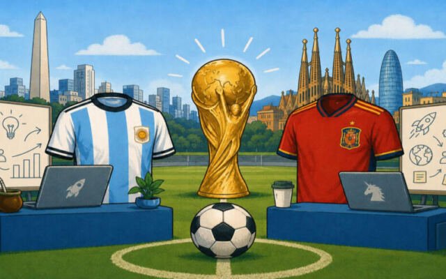 Where Argentina And Spain Are Scoring Startup Goals