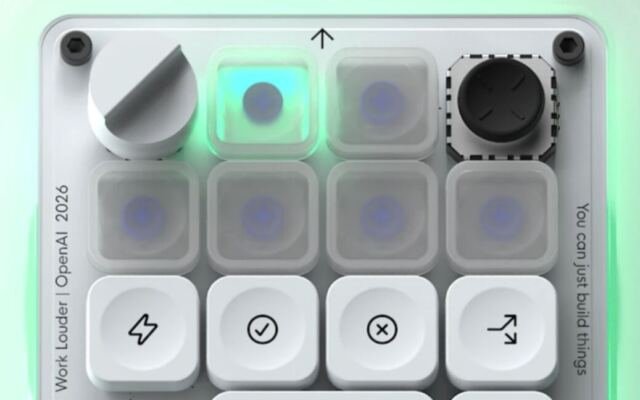 OpenAI’s first branded hardware is… a light-up keyboard?