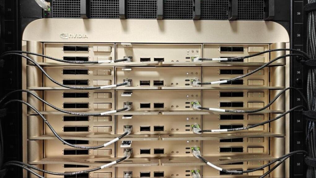 Behind the scenes at Nvidia’s Engineering SuperLab — Vera Rubin NVL72 running…