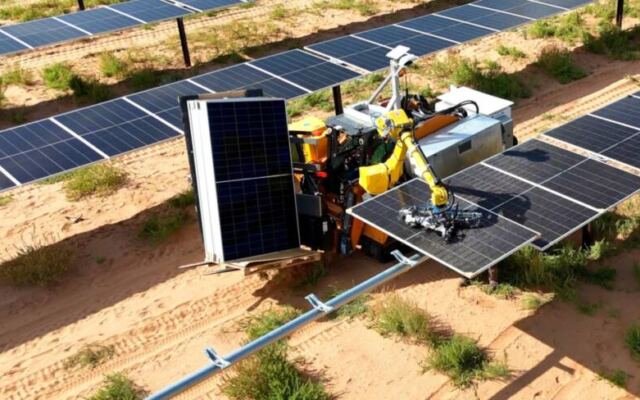 Gritt exits stealth with $34 million for robots to build solar plants—then,…