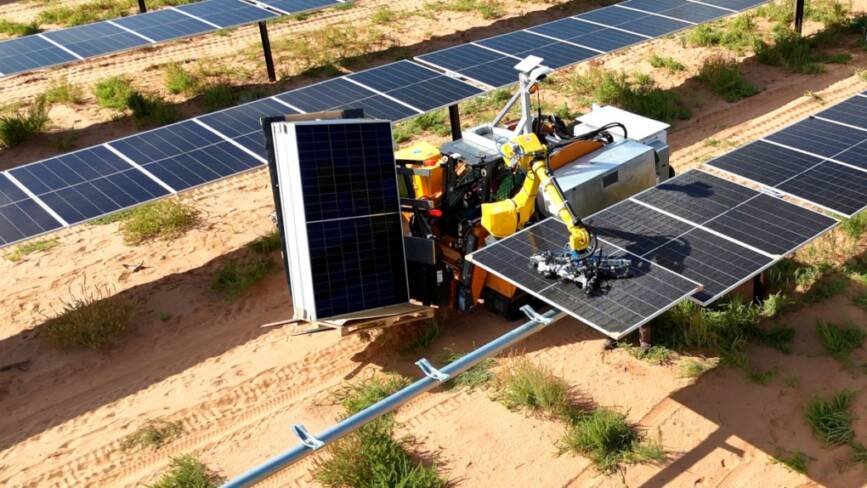 Gritt exits stealth with $34 million for robots to build solar plants—then,…