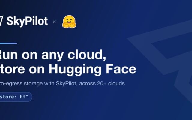 Run AI workloads on any cloud, store on Hugging Face: zero-egress storage…