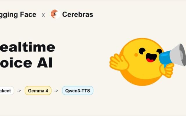 Hugging Face and Cerebras bring Gemma 4 to real-time voice AI