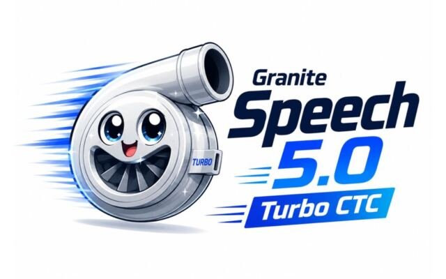 Extremely Fast and Accurate Transcription with Granite Speech 5.0 Turbo CTC