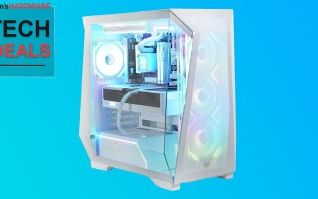 Grab this Nvidia RTX 5070 Ti gaming PC for $2,099 before it…