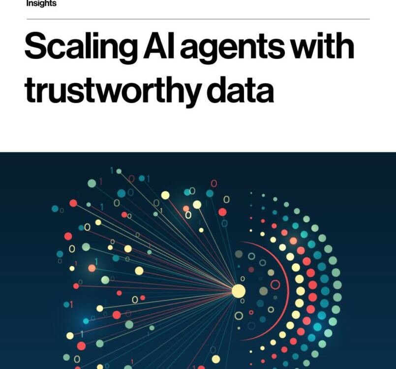 Scaling AI agents with trustworthy data