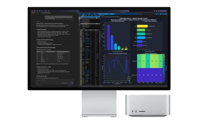 With new Mac Studio and Mac mini, Apple leans hard into local…
