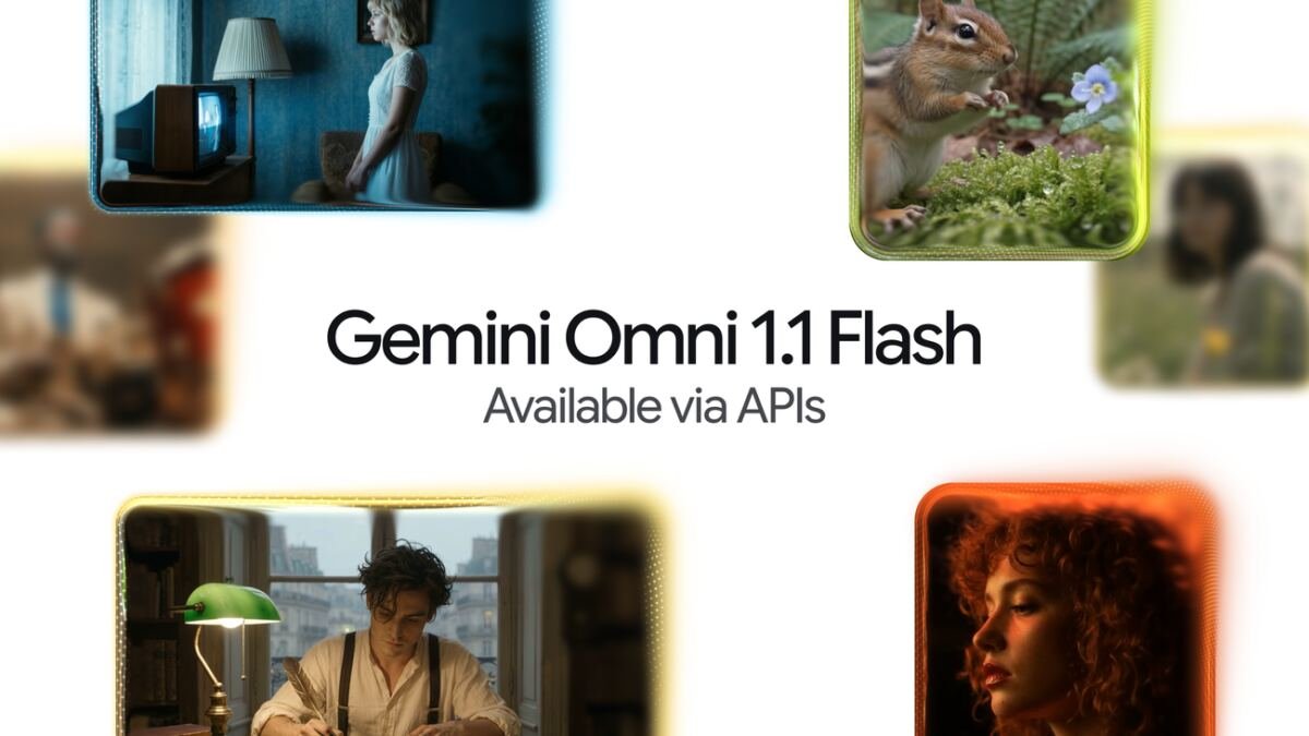 Gemini Omni 1.1 Flash lets you build with more control
