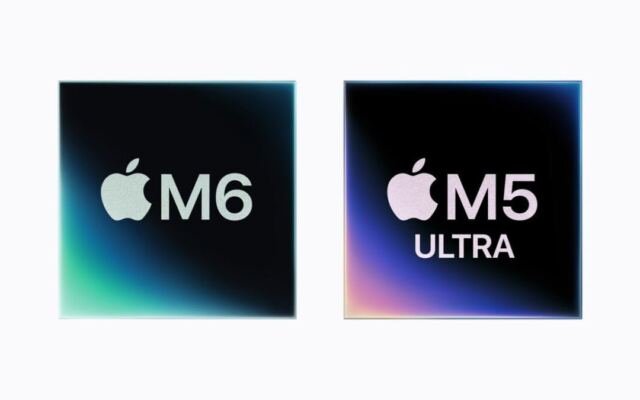 Apple launches new M6 and M5 Ultra Apple silicon chips — debuting…