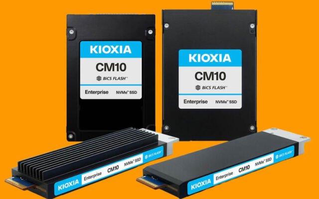 Kioxia CM10 Series Launched for the PCIe Gen6 Generation of SSDs