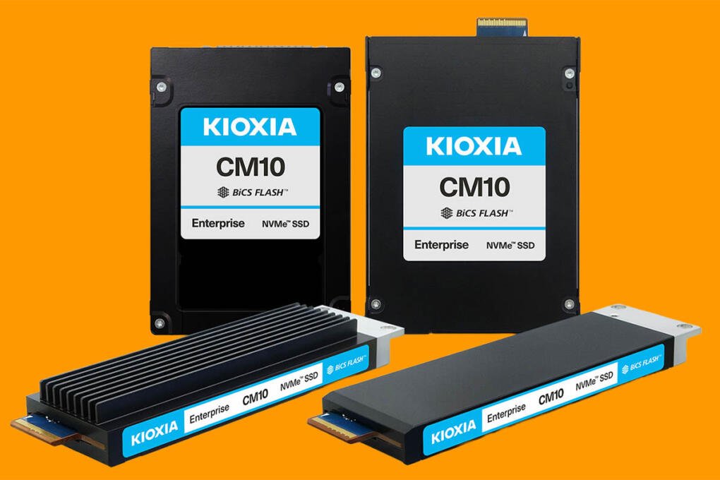 Kioxia CM10 Series Launched for the PCIe Gen6 Generation of SSDs