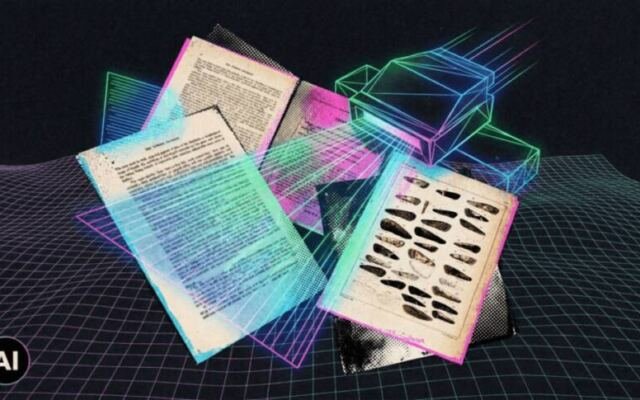 Old OCR text cripples language model training, and FineBooks wants to fix…