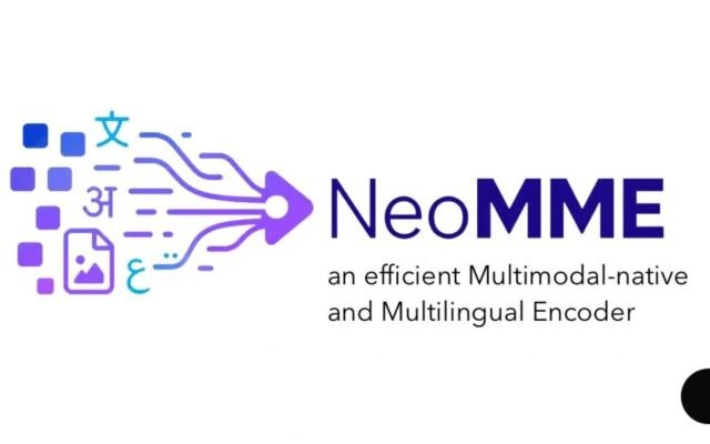 *NeoMME*: an efficient Multimodal-native and Multilingual Encoder