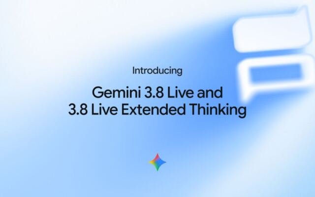 Introducing Gemini 3.8 Live and 3.8 Live Extended Thinking