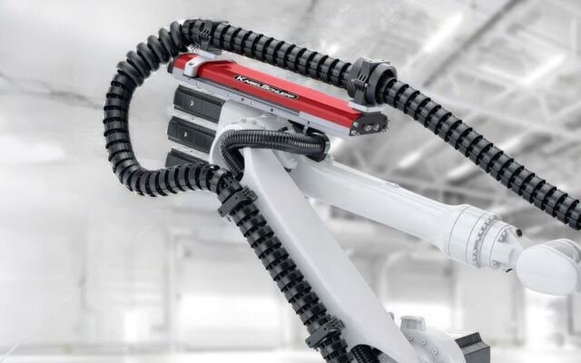 Protecting Dynamic Industrial Robot Cable Carriers