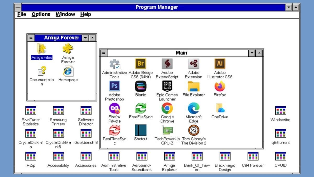 Developer uses Claude to vibe code a Windows 3.1 shell in an…