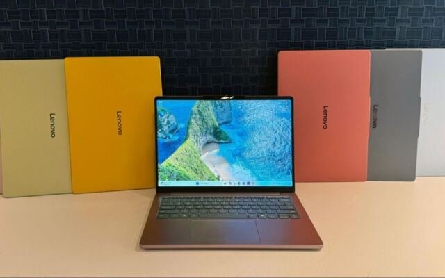 Lenovo’s IdeaPad Vibe laptops stand out with seven colors and swappable keycaps…
