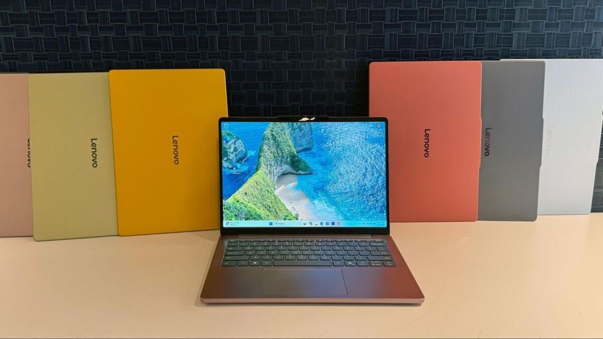 Lenovo’s IdeaPad Vibe laptops stand out with seven colors and swappable keycaps…