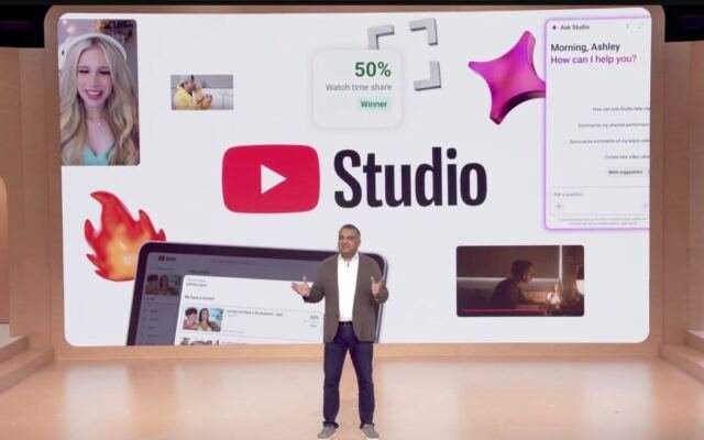 YouTube releases new AI features for creators within its Studio app