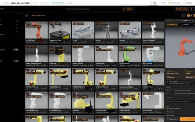 Announcing SimReady Central: An Open Library of Simulation-Ready 3D Assets for Robotics…