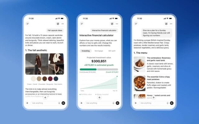 ChatGPT is getting a lot more visual, with the launch of a…