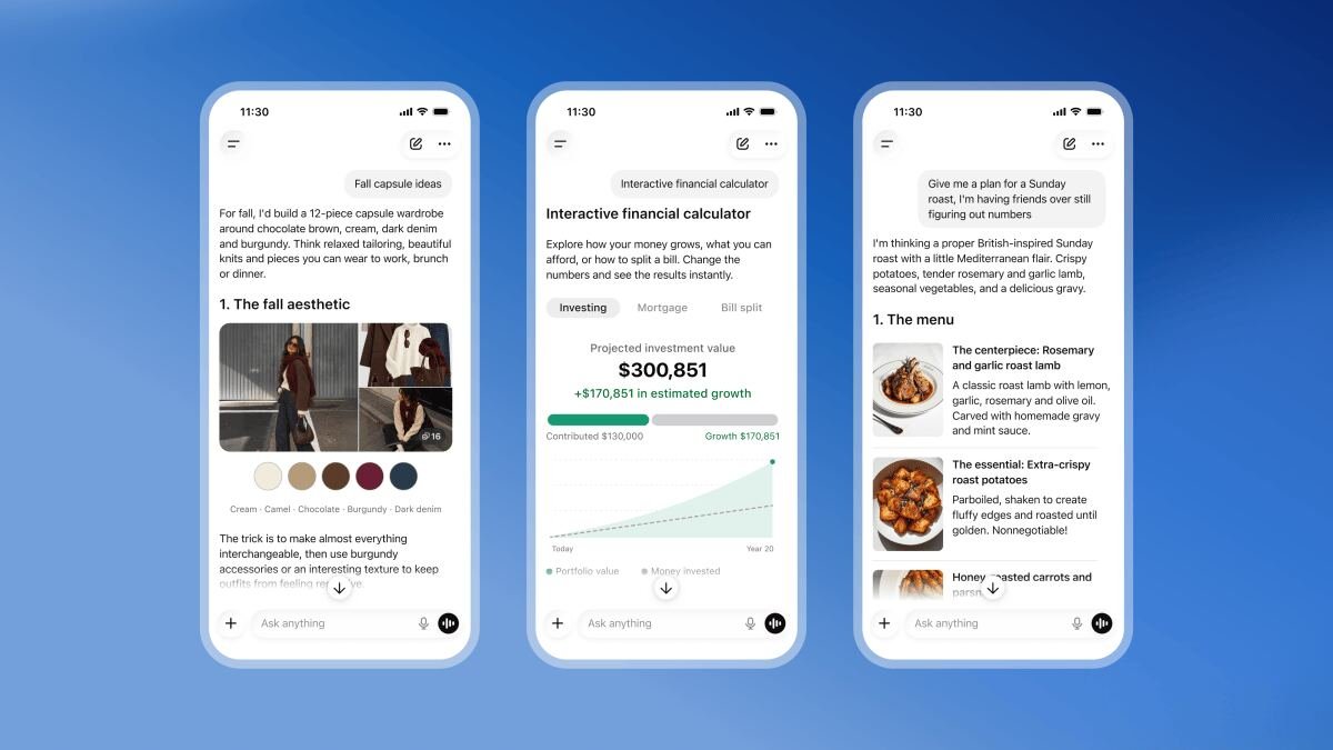 ChatGPT is getting a lot more visual, with the launch of a…