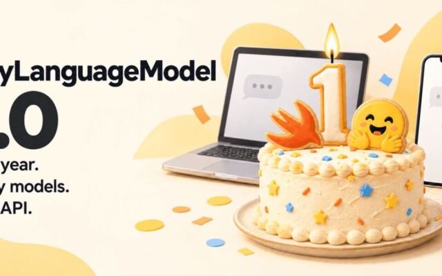 AnyLanguageModel 1.0: One Year of Local Models on Apple Platforms